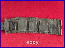 Korean War USMC MARINE CORPS M1 Garand Rifle Ammo Ammunition Belt 10 Pocket