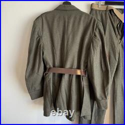 Korean War USMC Marine Corps Uniform Named With Marksman Badges