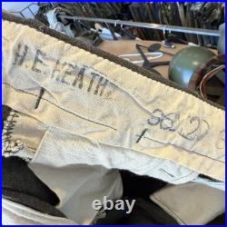 Korean War USMC Marine Corps Uniform Named With Marksman Badges