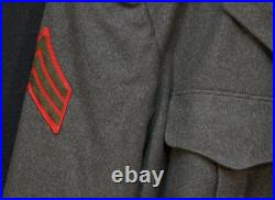 Korean War USMC Marine Corps Vandergrift Jacket Sergeant Service Decorated