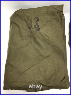 Korean War USMC USGI Full Tent Shelter Half New Type Sure Fit/Denemark & Morris