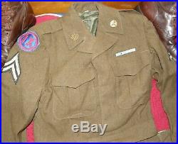 Korean War Uniform Ike Jacket Pants Boots Hats Morse Tapper & 2 Vietnam Jackets