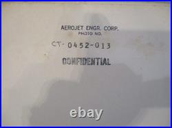 Korean War Us Air Force Aerojet Ylr63-aj-1 Rocket Engine Test Orig Company Photo