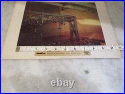 Korean War Us Air Force Aerojet Ylr63-aj-1 Rocket Engine Test Orig Company Photo