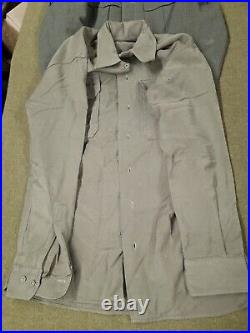 Korean War Us Army Uniform Grouping with Same Laundry Number SEE DESC