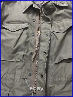 Korean War Us Army Usmc M-1951 M51 Field Jacket 1953 Size Medium Regular