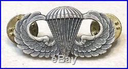 Korean War Us Military Airborne Paratrooper Jump Wings Insignia Pin Badge