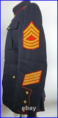 Korean War Us Usmc Marines Dress Blues Uniform Jacket
