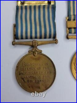 Korean War Veterans Medals/Ribbons & Trench Art Ring