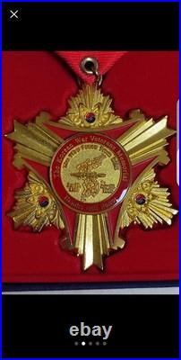 Korean War Veterans Memorial Medal Made from Melted DMZ Barbed Wire Fence