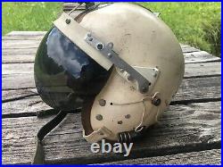 Korean War Vietnam P4 A Jet Pilot Flight Helmet and Type A-17 boots bag O2 Mask