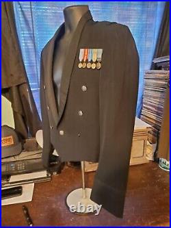 Korean War Vintage Air Force Mess Dress Jacket Uniform Named