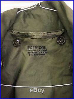 Korean War Vintage Army Officer M-1951 M-51 Field Jacket OG-107 Never Worn WOW