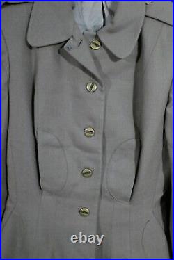 Korean War WAC Women's Army Corps Jacket Taupe Size 14LA Shade 121 Dated 1952