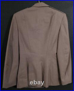 Korean War WAC Women's Army Corps Jacket Taupe Size 14LA Shade 121 Dated 1952