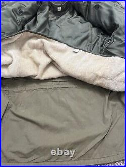 Korean War WW2 RARE M1943 Field Jacket Size 38R Army Military Medium With Liner