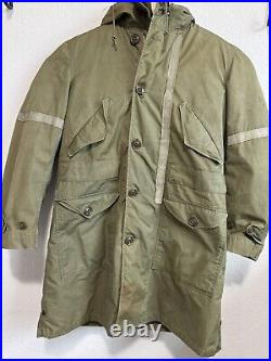 Korean War era U. S. Air Force M-1947 Overcoat Parka withLiner Soldier Modified