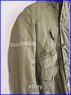 Korean War era U. S. Air Force M-1947 Overcoat Parka withLiner Soldier Modified