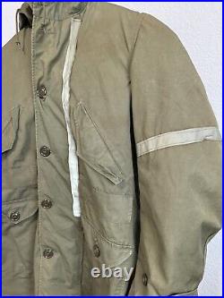 Korean War era U. S. Air Force M-1947 Overcoat Parka withLiner Soldier Modified