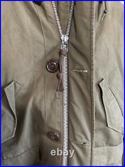 Korean War era U. S. Air Force M-1947 Overcoat Parka withLiner Soldier Modified