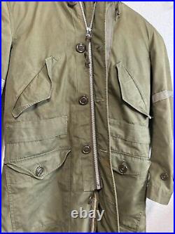 Korean War era U. S. Air Force M-1947 Overcoat Parka withLiner Soldier Modified