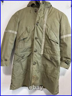 Korean War era U. S. Army M-1947 Overcoat Parka withLiner, Soldier Modified