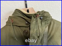 Korean War era U. S. Army M-1947 Overcoat Parka withLiner, Soldier Modified
