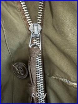 Korean War era U. S. Army M-1947 Overcoat Parka withLiner, Soldier Modified