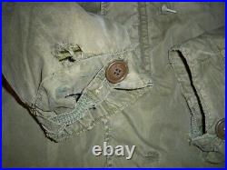 Korean War era US Army M-1951 OD Fishtail Extreme Cold Weather Parka with liner