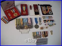 Korean War veteran Medals Canadian RCOC Sgt