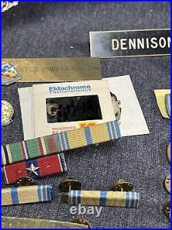 Korean War vintage lot USN Navy Marine Corp Reserves Dog Tags Sargent Dennison