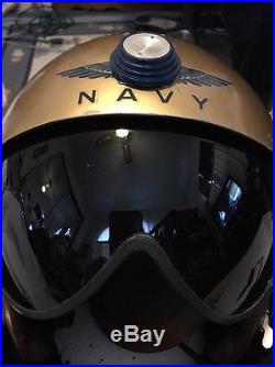 Korean war U. S. Navy flight helmet MSA Aph-5 -UPDATED PHOTOS