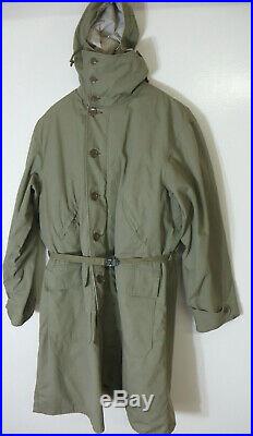 Korean war era Canadian Army Reversible Winter Coat with inner liner