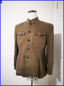 Korean war militaria DPRK/Chinese army officer serge tunic