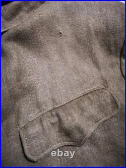 Korean war militaria DPRK/Chinese army officer serge tunic