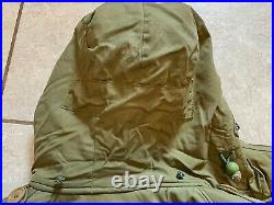 LARGE Korean War British Parka Middle1952 Earlier First version with hood attach