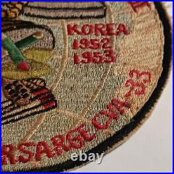 LARGE USS Kearsarge CVA-33 Ordnance Assembly III KOREAN WAR JACKET PATCH 55