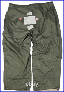 Large Long M1951 Liner Trousers WW2 With Cutter Tags OD Green Korean War