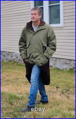 Legendary USMC'Chosin Reservoir' Extra Long Parka, Large With Liner, Korean War