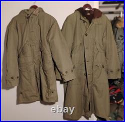 Legendary USMC'Chosin Reservoir' Extra Long Parka, Large With Liner, Korean War
