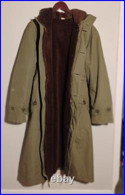 Legendary USMC'Chosin Reservoir' Extra Long Parka, Large With Liner, Korean War