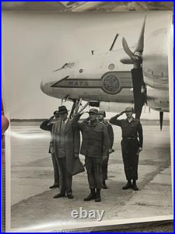 Lot Of 10 TEN Original Korean War Press Photos UN General Patch Uniform 8x10