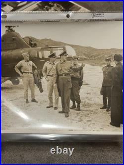 Lot Of 10 TEN Original Korean War Press Photos UN General Patch Uniform 8x10