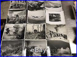 Lot Of 19 Korean War Army Photos With Original Envelope From The White House