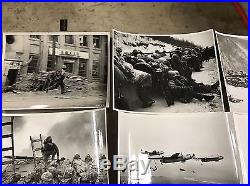 Lot Of 19 Korean War Army Photos With Original Envelope From The White House