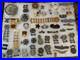 Lot Of WWII Korean Vietnam Cold War Military Badges Ranks Pins
