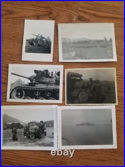 Lot of 50 Korean War Personal Military Photos Tanks Artillery Prostitutes Beer