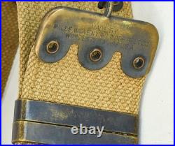 Lot of 8 US Canvas Pouches/Belts/Slings WW1/WW2/Korean/Vietnam War