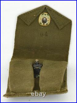 Lot of 8 US Canvas Pouches/Belts/Slings WW1/WW2/Korean/Vietnam War