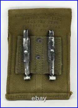 Lot of 8 US Canvas Pouches/Belts/Slings WW1/WW2/Korean/Vietnam War